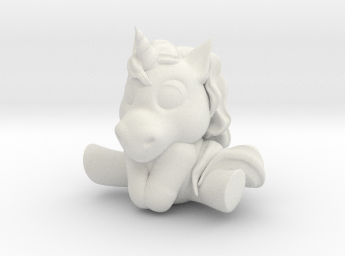 Baby Unicorn 3d printed