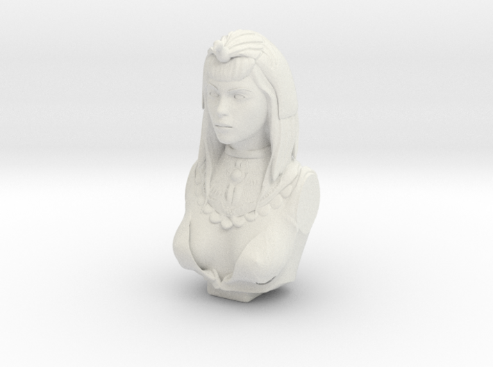 Cleopatra Bust 3d printed