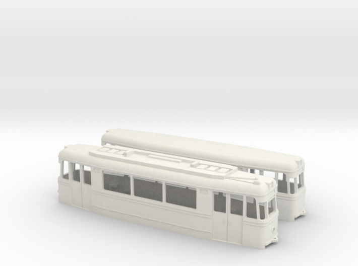 Tram Gotha ET/EB57 (one direction) 3d printed