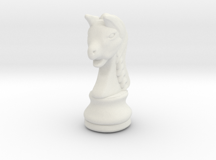 Horse Chess Piece 3d printed