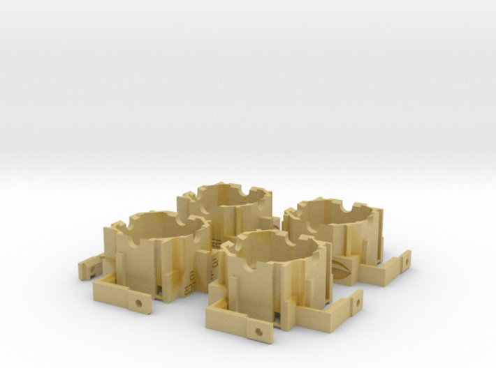 4x Tao Resin N64 Bowl Housings for Metal Inserts! 3d printed