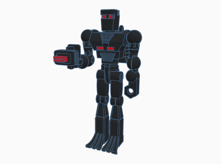 Shattered Glass Rom Micronauts Figure 3d printed Shattered Glass Rom