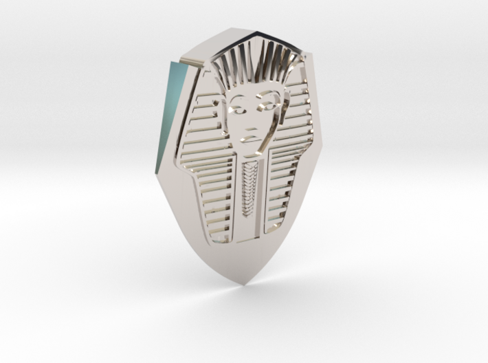 Pharaoh Guitar Pick (Metal) 3d printed