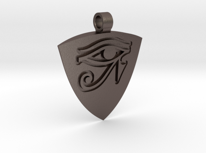 Eye Of Horus / Eye Of Ra Guitar Pick Pendant 3d printed