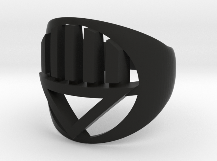 Black Ring, type B1 3d printed