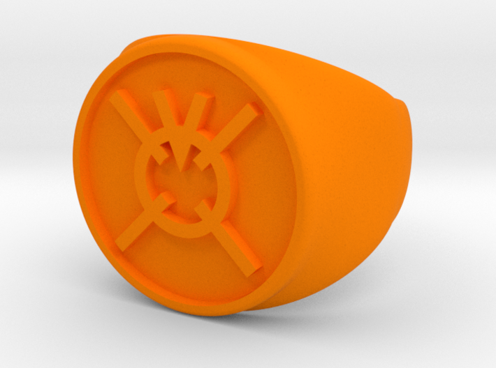 Orange Ring, type A1 3d printed