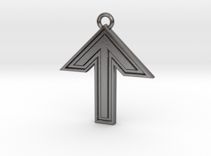 TYR Rune Medallion 3d printed