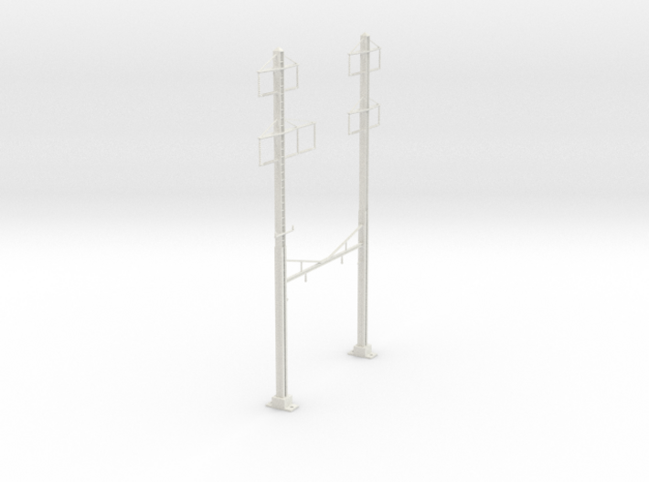 CATENARY PRR 2 TRACK 2-2 PHASE 3 PECO N SCALE 3d printed