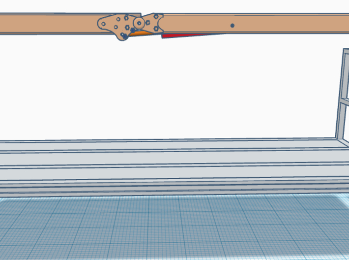 1/64th 24 foot Building material supply flatbed  3d printed 