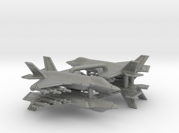 1:400 Scale F-35A (Loaded, Gear Up) 3d printed