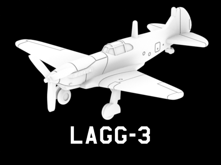 LaGG-3 3d printed
