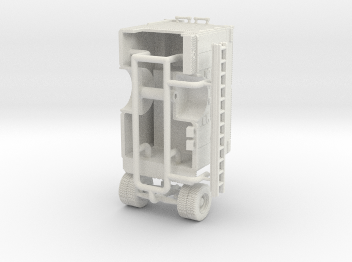 1/87 Seagrave Rescue Pumper W/ Ladder Rack Compart 3d printed