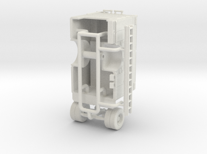 1/64 Seagrave Rescue Pumper W/ Ladder Rack Compart 3d printed