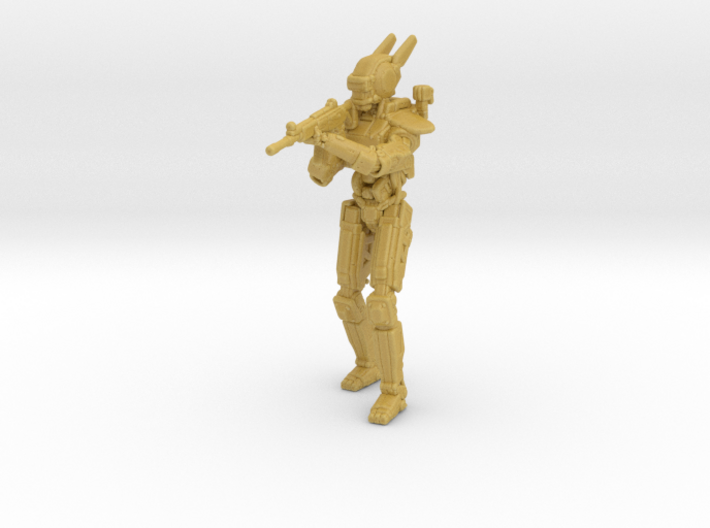 Chappie Scout Assault Rifle miniature model games 3d printed