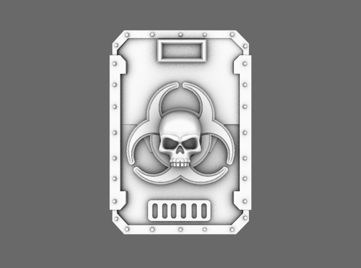 Bio Reapers Heavy Boarding Shields LEFT X 10 3d printed 