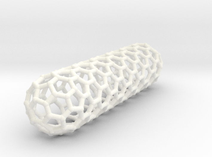 0850 Carbon Nanotube Capped (9,0) 1.04x1.03x4.0 cm 3d printed