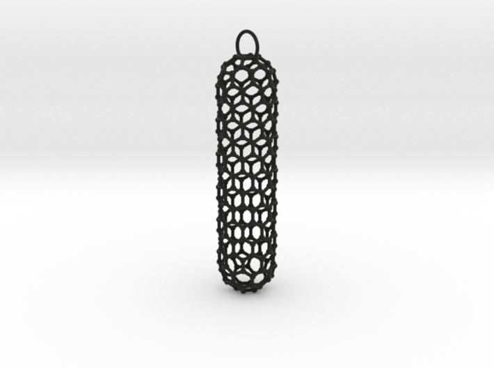 0853 Carbon Nanotube Capped (9,0) 1.15x1.14x4 cm 3d printed