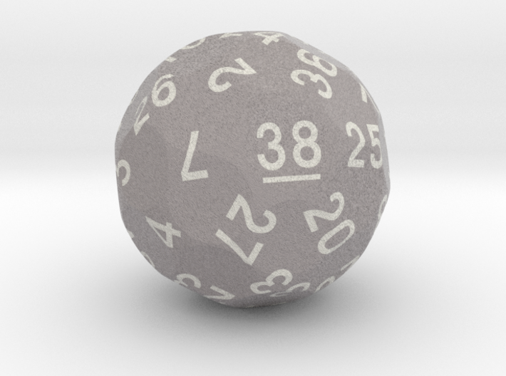 d38 Sphere Dice &quot;Final Days of Rome&quot; 3d printed