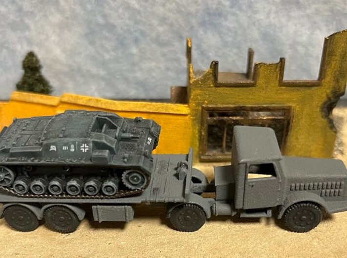 1/144 Kaelble S 6 G 125 Panzertransporter 3d printed 