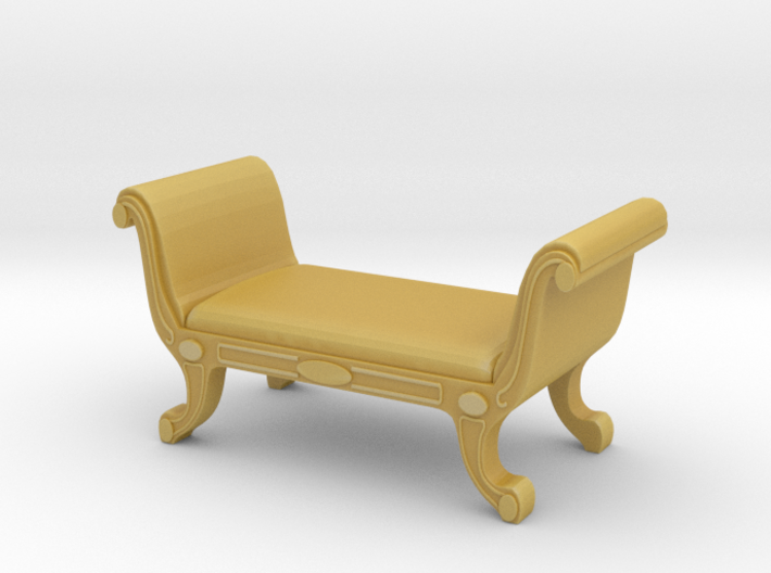 Armchair 06. 1:24 Scale 3d printed