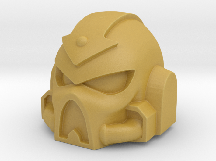 Chaos Space Marine Helmet for Lego Minifig 3d printed