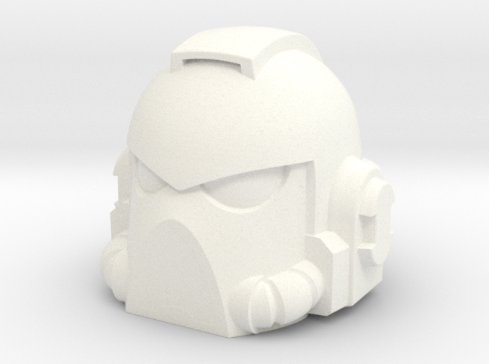 Space Marine First Born Helmet for Lego Minifig 3d printed