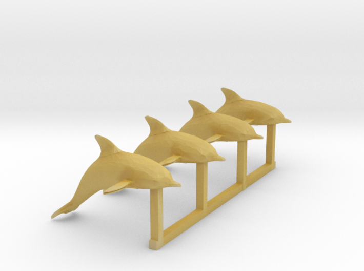 Special size 1 inch dolphins 3d printed This is a render not a picture