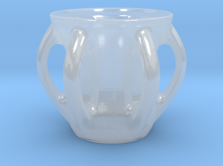 Octocup (One Liter) 3d printed