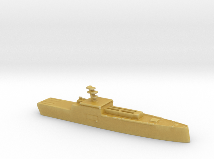 1/1800 Scale Large Unmanned Surface Vehicle 3d printed