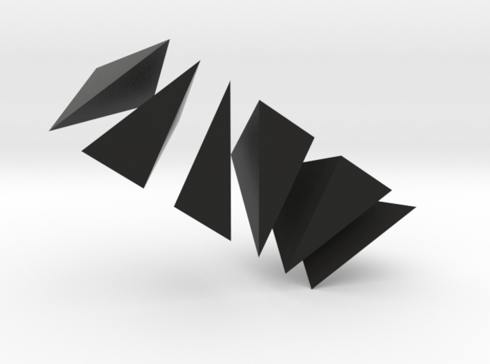 Hill's Tetrahedra Prism 3d printed