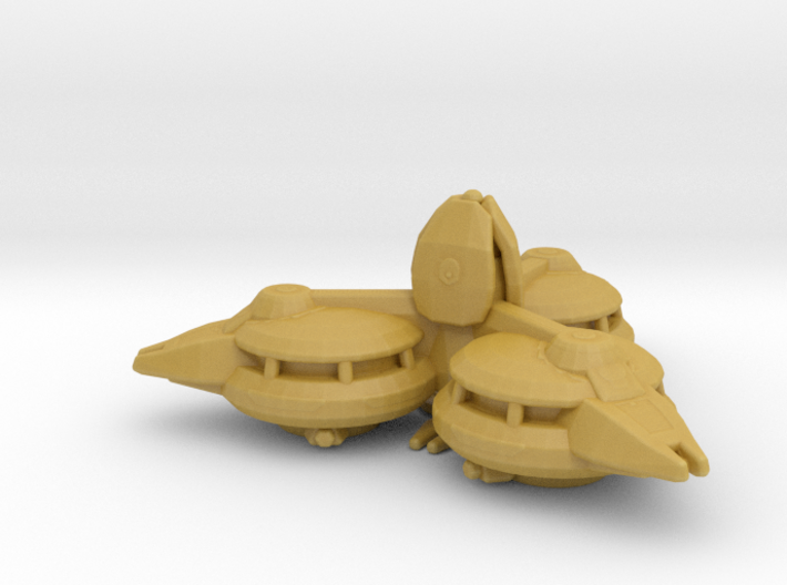 Ferengi Space Station 1/15000 3d printed