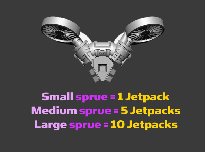 Iron Breakers - Specu:1 Jumpacks (PM) 3d printed 