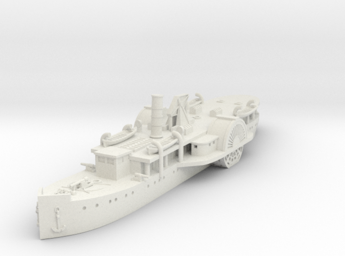 1/600 USS Hatteras 3d printed