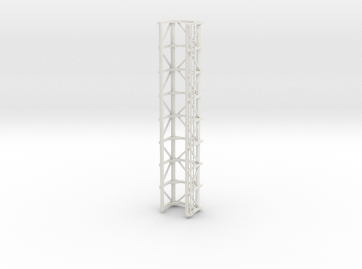 1/50th Pile Driver 40 foot Frame 3d printed