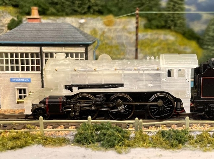 N Gauge LNER K4 Locomotive 3d printed (Image kindly supplied by a customer).