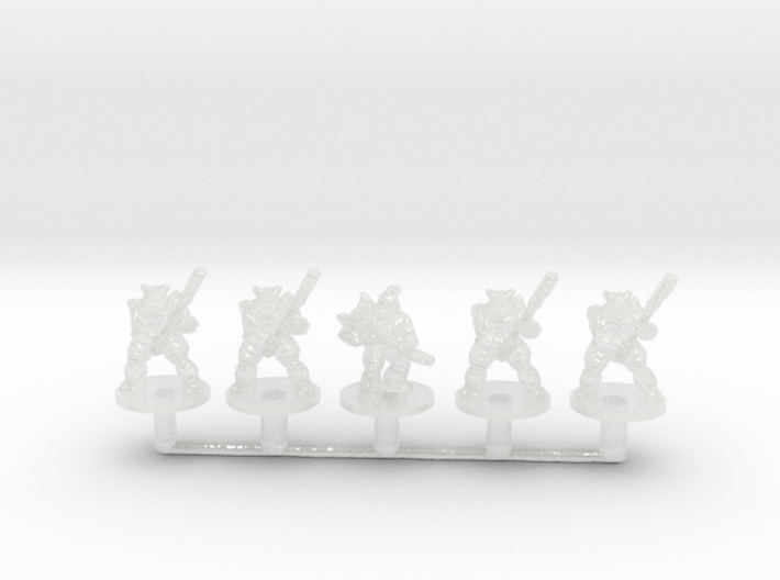 Halo Brutes 6mm Epic Infantry miniature models rpg 3d printed