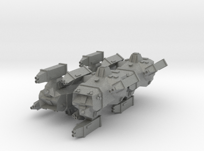 Taiidan Heavy Defender (x4) 1/350 3d printed