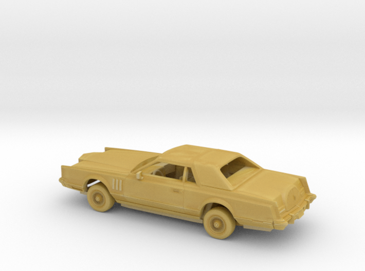 1/87 1977-79 Lincoln Mark V Special Edition Kit 3d printed