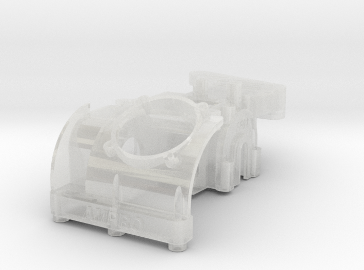 ff0103-02 Tamiya FF01 Gearbox with Fan 3d printed