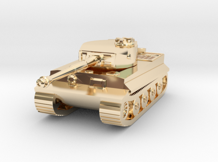 Tank - Tiger - size Small 3d printed