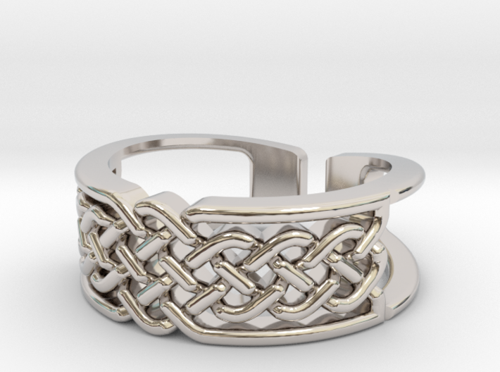 Fianna Open Ring (17.3mm Size 7) ALTCORD 3d printed