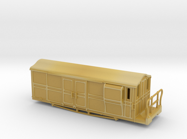 009 FR Curly Roof Van - Late or Replica Condition 3d printed 
