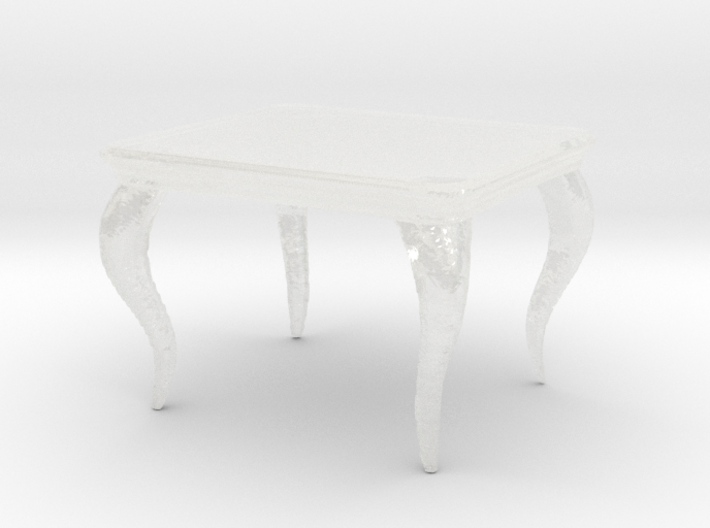 Printle Thing Vintage Table Small - 1/48 3d printed