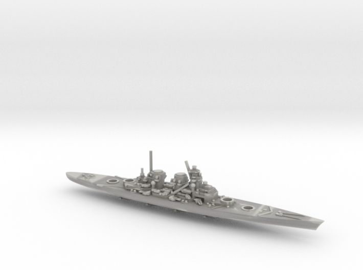 German Battleship H-39 Separate Turrets V1 3d printed