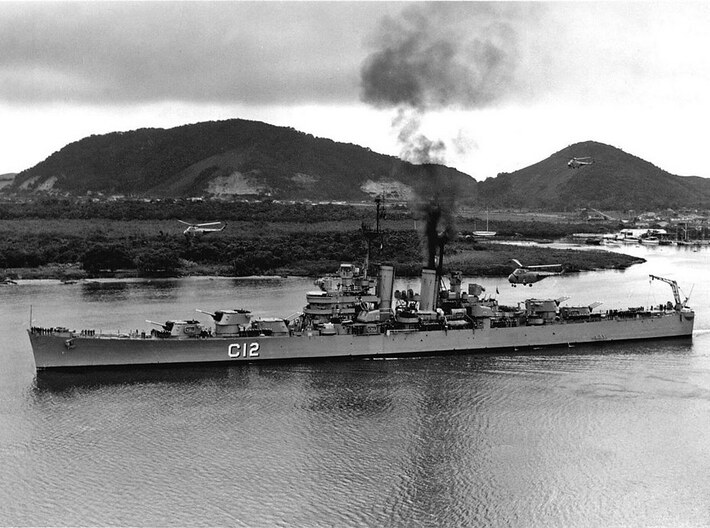 Nameplate Almirante Tamandaré 3d printed Brooklyn-class light cruiser Almirante Tamandaré, ex-USS St. Louis CL-49.