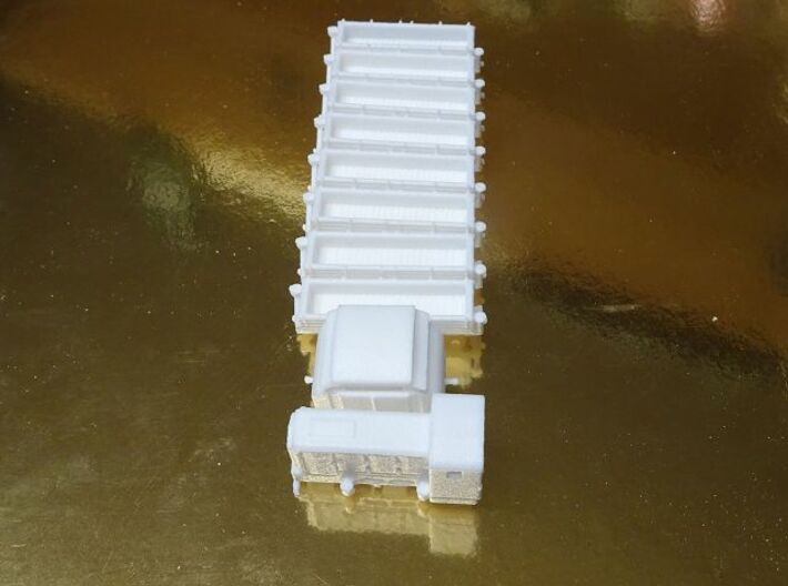 1/144 British trench train WWI 3d printed 