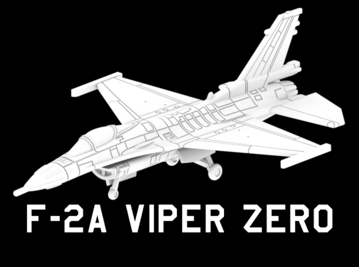 F-2A Viper Zero (Clean) 3d printed