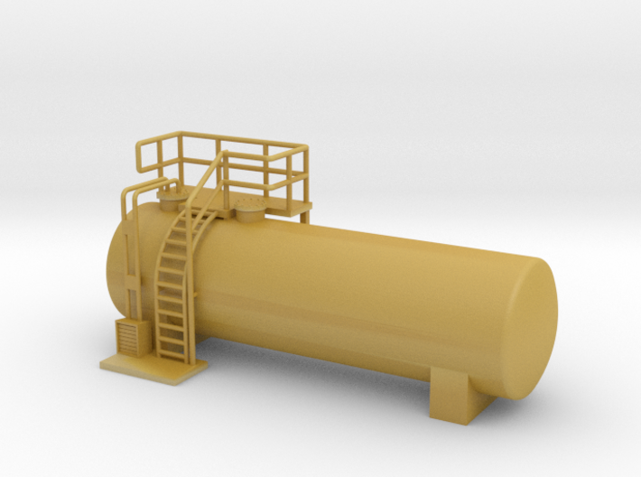 N Scale Diesel Storage Tank v3 (FUD) 3d printed 