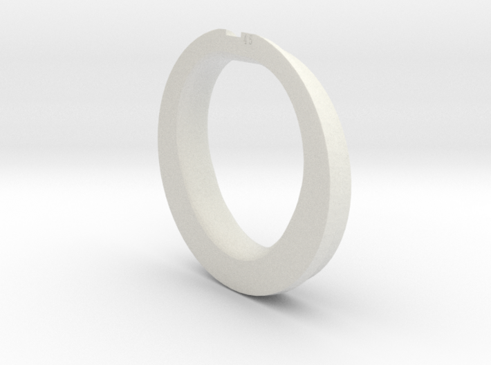 45mm P12 Chastity retainer ring 3d printed