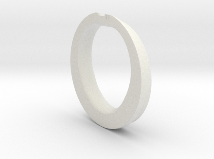 46mm P12 Chastity retainer ring 3d printed
